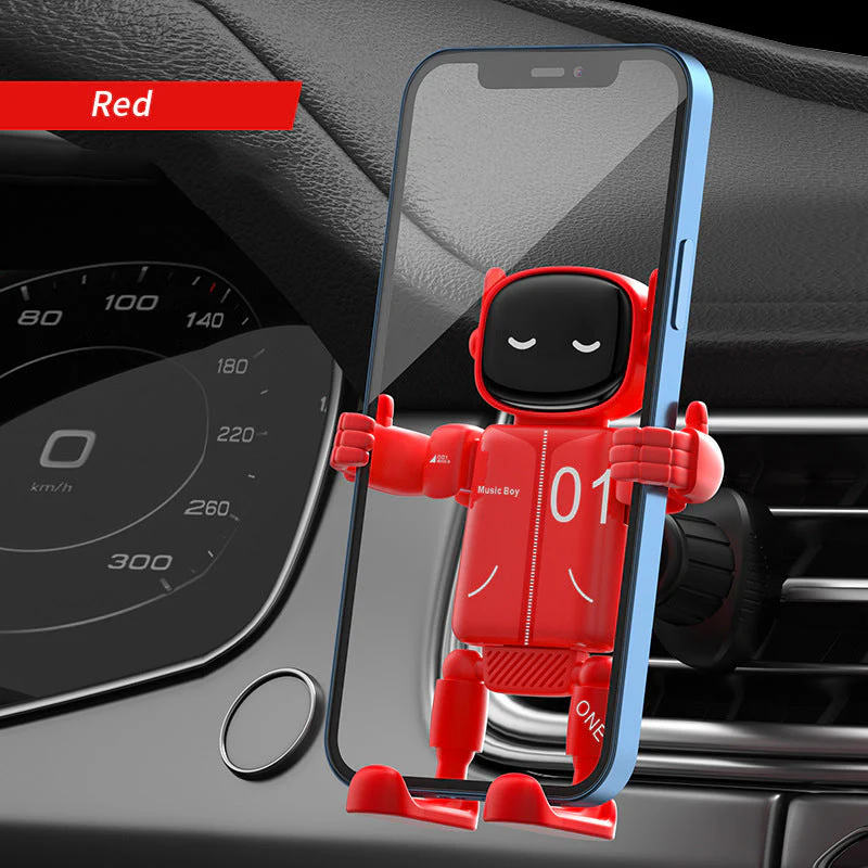 🎉🎉Offre limitée dans le temps : 1 acheté, 1 gratuit🚗🚗 Support de téléphone de voiture universel Robot Creative - Image 11