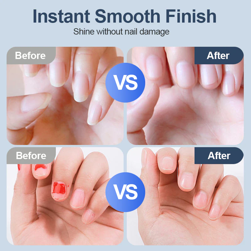 🔥 50% DE RÉDUCTION ! ✨ Ponceuse à Ongles Auto - 3 Vitesses Réglables, Silencieuse, LED Integrée pour Soin Précise 💅✨ - Image 3