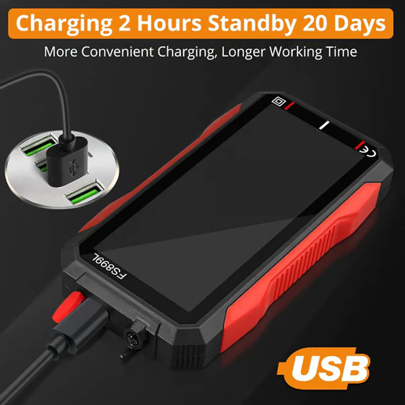 📢📢50 % de réduction !! ⏰Multimètre numérique rechargeable par USB - Image 7