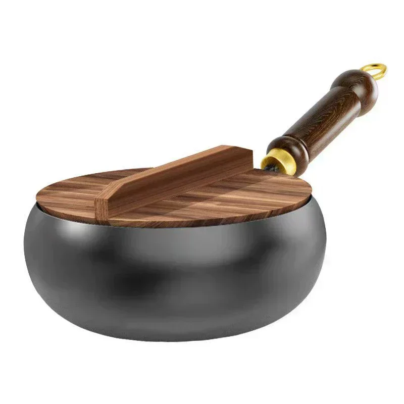 ✨✨✨Durée limitée 75% de réduction🔥Bonne aide dans la cuisine—Pot en fer épais non revêtu - Image 12