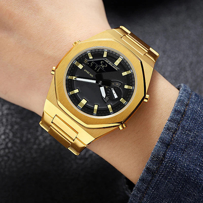 🎁🎁Spécial été 60% de réduction🔥Montre à quartz multifonctionnelle pour hommes