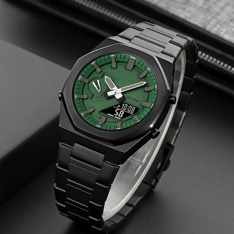 🎁🎁Spécial été 60% de réduction🔥Montre à quartz multifonctionnelle pour hommes - Image 3