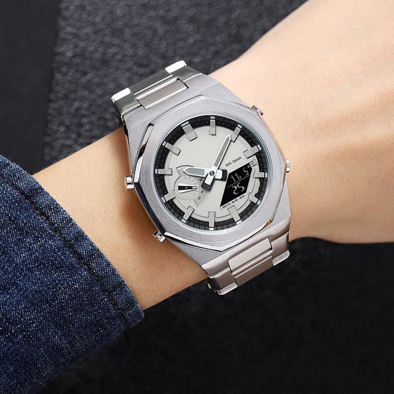 🎁🎁Spécial été 60% de réduction🔥Montre à quartz multifonctionnelle pour hommes - Image 5