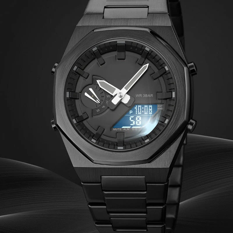 🎁🎁Spécial été 60% de réduction🔥Montre à quartz multifonctionnelle pour hommes - Image 6
