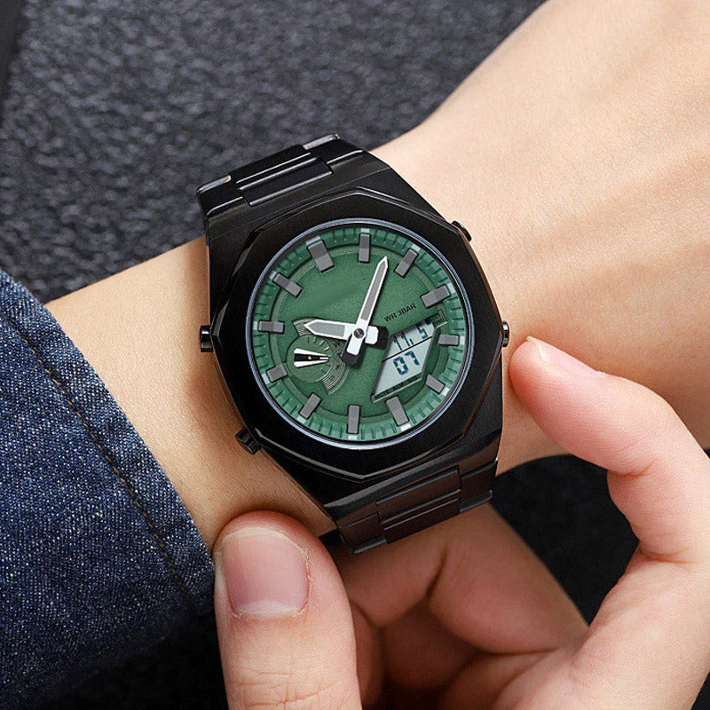 🎁🎁Spécial été 60% de réduction🔥Montre à quartz multifonctionnelle pour hommes - Image 8