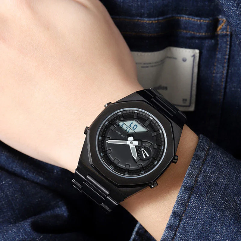 🎁🎁Spécial été 60% de réduction🔥Montre à quartz multifonctionnelle pour hommes - Image 4