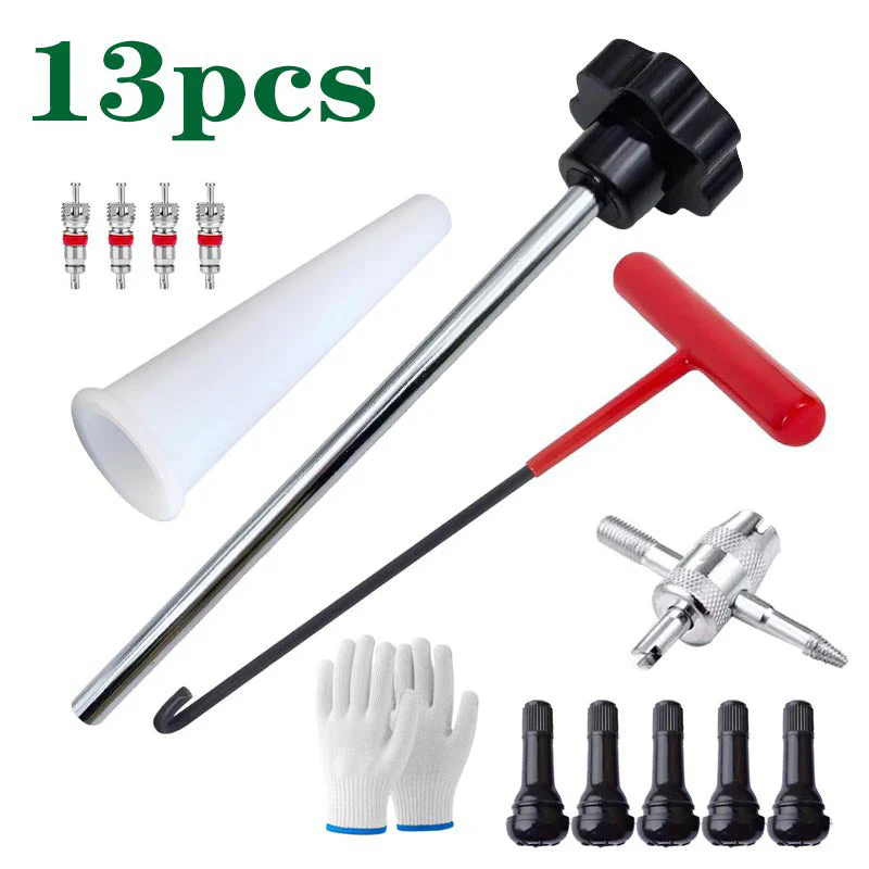 📢📢55 % de réduction !!!✨ Kit d'outils pour changer rapidement les valves de pneus de voiture - Image 11