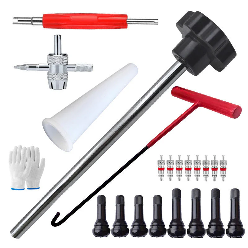 📢📢55 % de réduction !!!✨ Kit d'outils pour changer rapidement les valves de pneus de voiture - Image 12