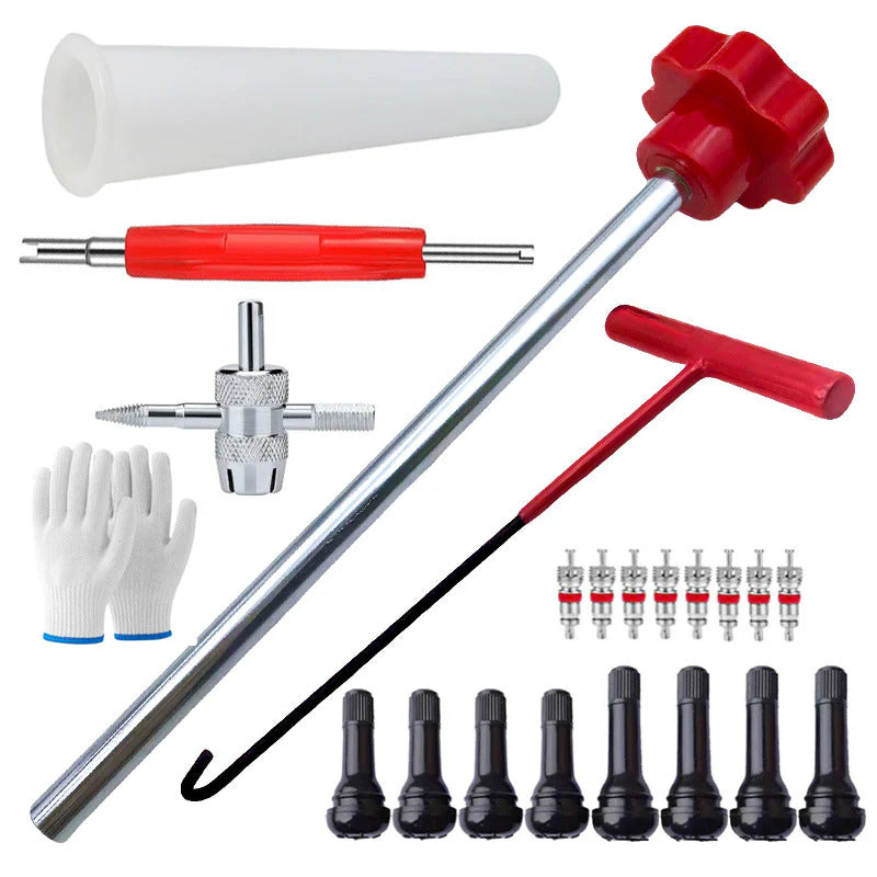 📢📢55 % de réduction !!!✨ Kit d'outils pour changer rapidement les valves de pneus de voiture - Image 9