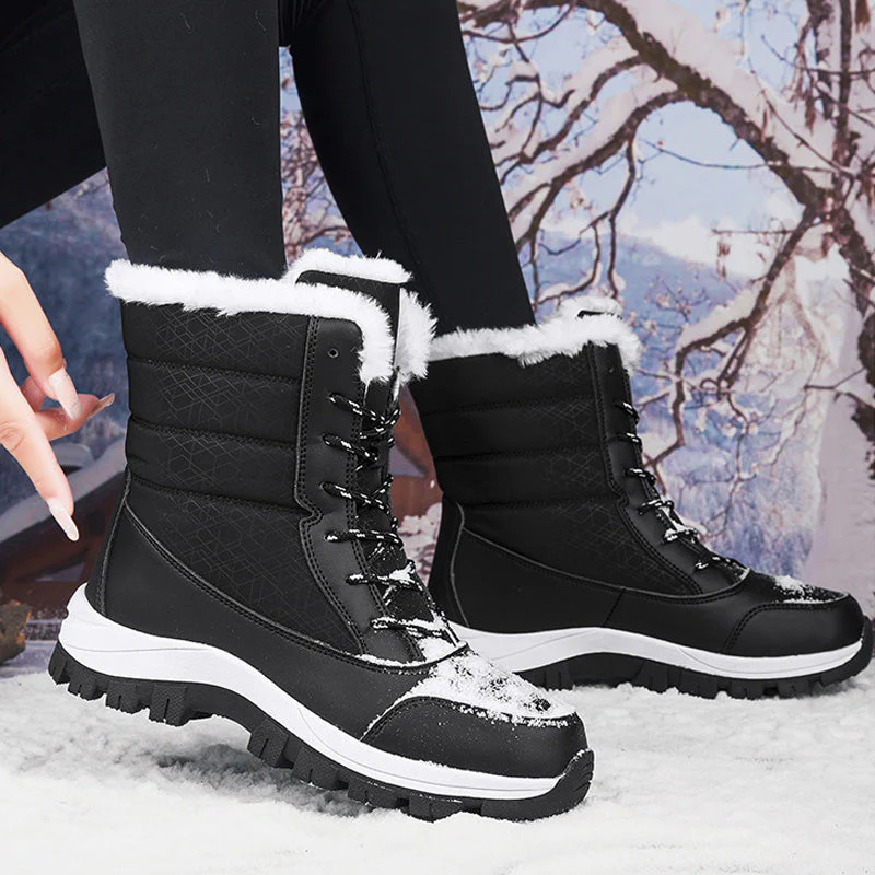 📢📢60% DE RÉDUCTION !!! ✨Bottes d'Hiver Imperméables et Chaudes pour Femmes - Image 4