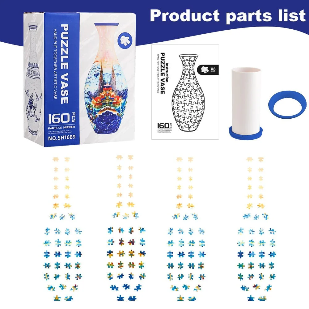 ✨ Nouvelle sortie, prix spécial !✨Vase 3D Art Puzzle🧩 - Image 10