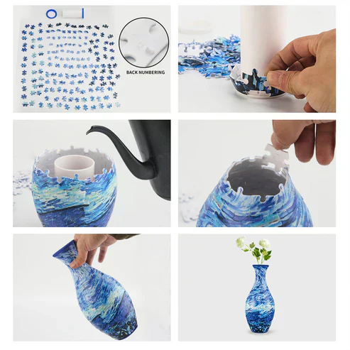✨ Nouvelle sortie, prix spécial !✨Vase 3D Art Puzzle🧩 - Image 4