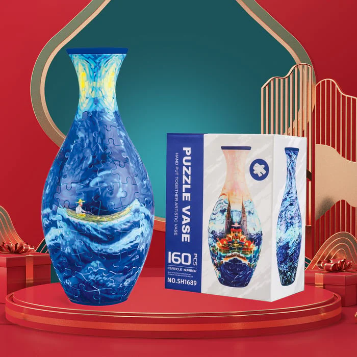 ✨ Nouvelle sortie, prix spécial !✨Vase 3D Art Puzzle🧩 - Image 9