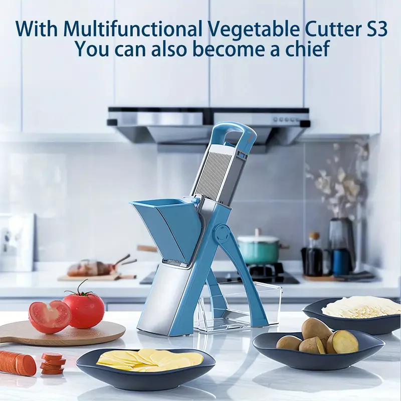 Coupe-légumes multifonctionnel de cuisine domestique📢📢3 dernières heures : Grande vente⏰⏰ - Image 3