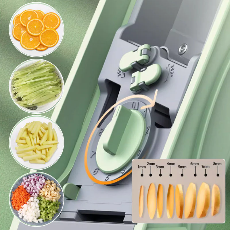 Coupe-légumes multifonctionnel de cuisine domestique📢📢3 dernières heures : Grande vente⏰⏰ - Image 7