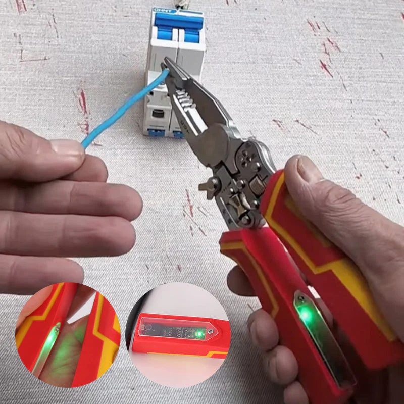 ✅🧰Pince à dénuder multifonctionnelle 8 en 1 avec mesure de l'électricité - Image 2