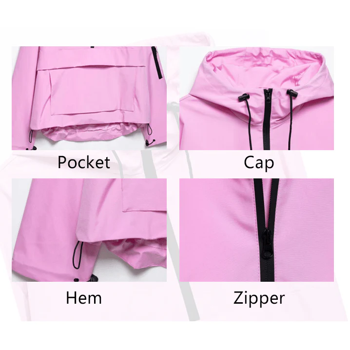 💜56 % DE RÉDUCTION💦Veste imperméable 3 en 1 pour femme - Pluie, vent et froid, tout est couvert - Image 5