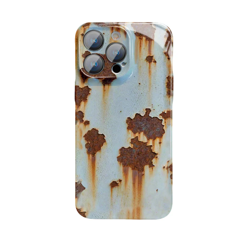 🏆📱Coque rigide Vintage Rust pour iPhone👑 - Image 6