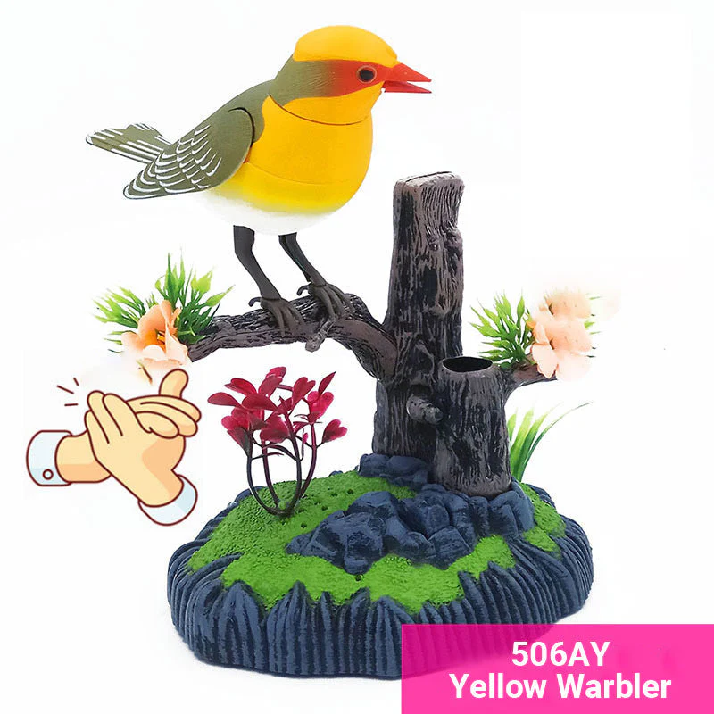 đŠJouet interactif en forme d'oiseau gazouillant activĂ© par la voix - Image 11