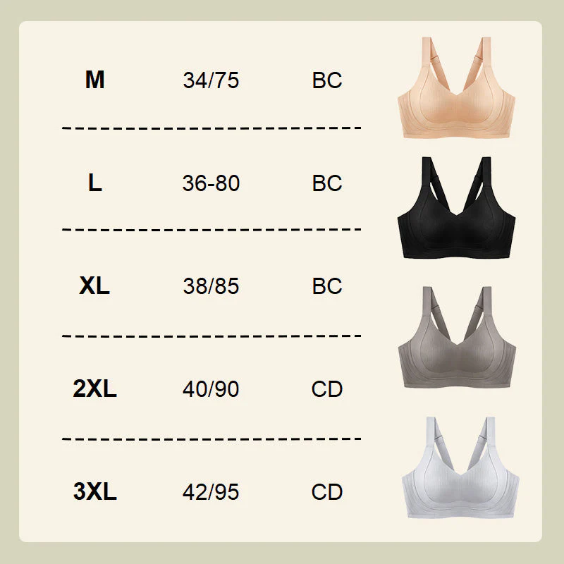 đ„Nouvelles offres spĂ©ciales - 50 % de rĂ©ductionđ„Soutien-gorge sans fil Ă confort rĂ©glable et support W amĂ©liorĂ© - Image 12