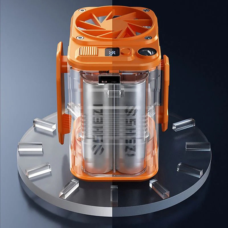 🍃🔥2025 ventes chaudes🔥 Ventilateur portable à suspension lombaire ultra - froid - Image 3