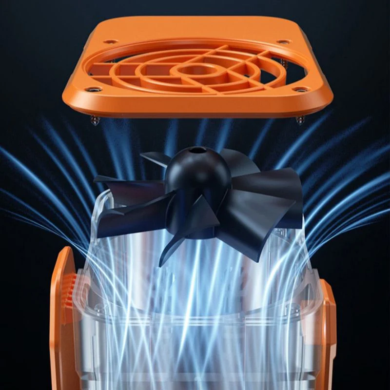 🍃🔥2025 ventes chaudes🔥 Ventilateur portable à suspension lombaire ultra - froid - Image 9