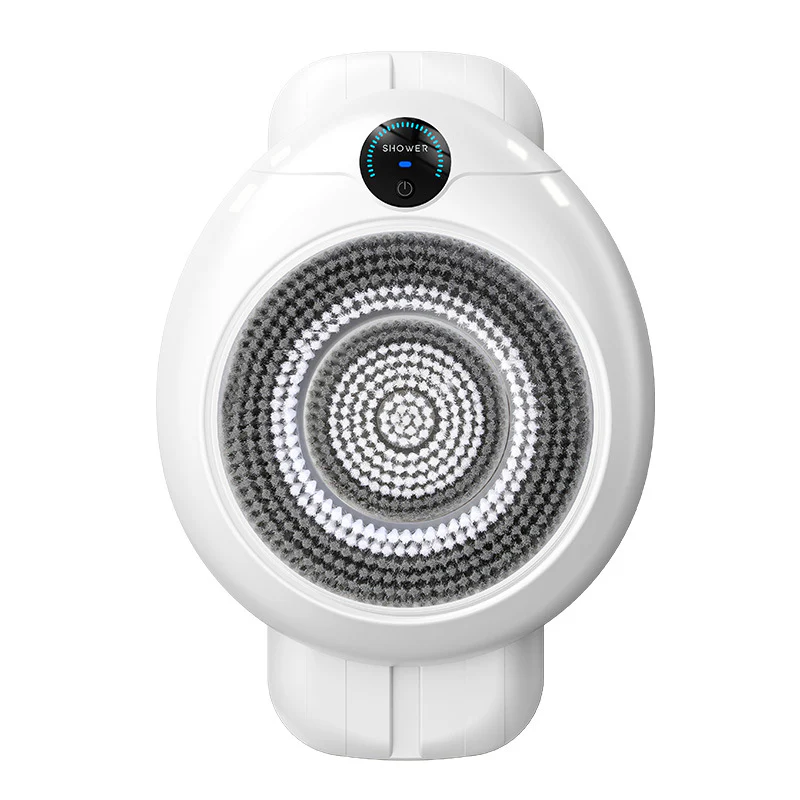 📢📢50 % de réduction !! ⏰ Scrubber électrique mural – Massage 3D, design horizontal et étanche ⚡ - Image 2
