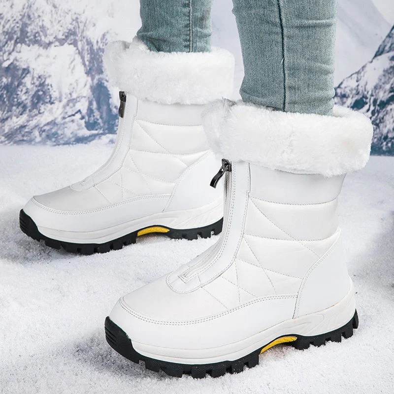 🔥DERNIER JOUR DE SOLDES 50 % DE RÉDUCTION🔥 Bottes de neige chaudes antidérapantes à fermeture éclair pour femmes - Image 5