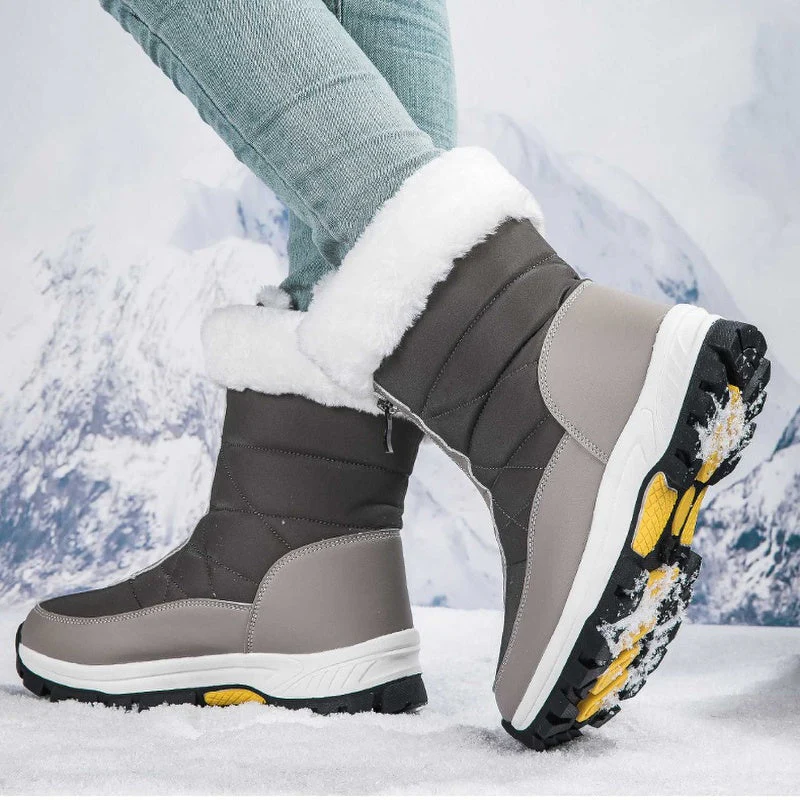 🔥DERNIER JOUR DE SOLDES 50 % DE RÉDUCTION🔥 Bottes de neige chaudes antidérapantes à fermeture éclair pour femmes - Image 9