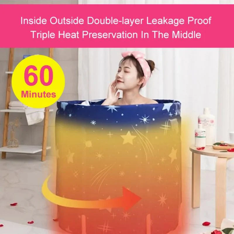 📢📢50% DE RÉDUCTION !!! ✨Cadeau Réconfortant - Baignoire Chauffante Pliable pour la Maison - Image 4