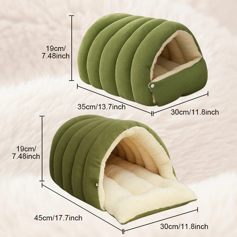 📢50% de réduction！！！📍Chaleur, confort douillet, niche en peluche pour animaux domestiques - Image 10