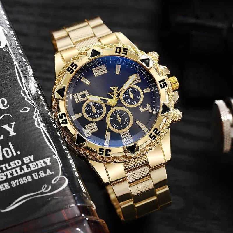 📢📢70 % DE RÉDUCTION !! ⏰ Ensemble de 6 montres pour homme – Collection élégante, coffret cadeau raffiné et parfait pour toutes les occasions ✨📦 - Image 2