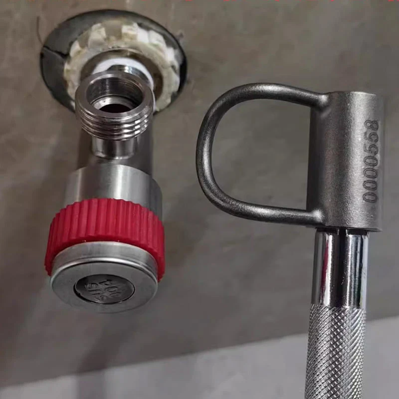 🔧🔧 Kit de démontage de valve d'angle de chauffe - eau avec tige d'extension - Image 5