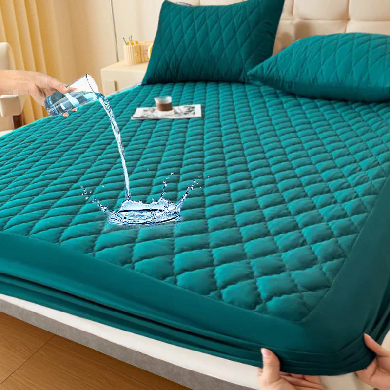 Ensemble imperméable de housse de matelas matelassée et taies d'oreiller - Image 18