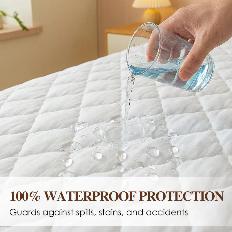 Ensemble imperméable de housse de matelas matelassée et taies d'oreiller - Image 3