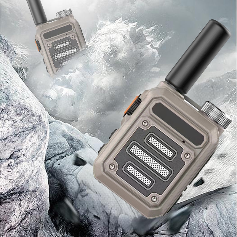 📢📢Soldes : 60 % de réduction !⏰⏰Talkie-Walkie Mini Étanche et Résistant aux Chocs - Image 3