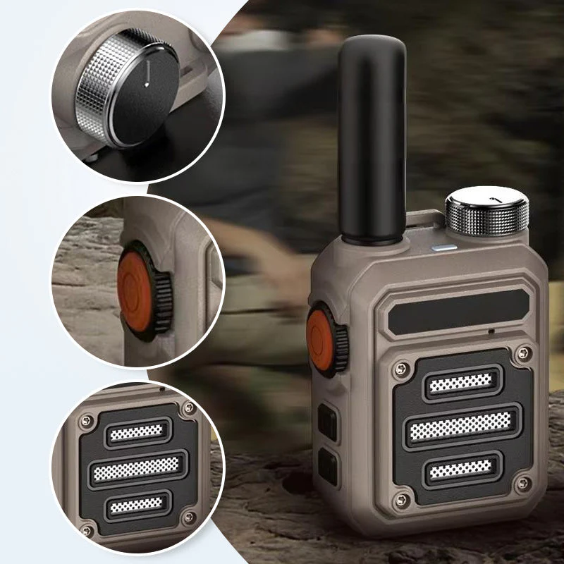 📢📢Soldes : 60 % de réduction !⏰⏰Talkie-Walkie Mini Étanche et Résistant aux Chocs - Image 4