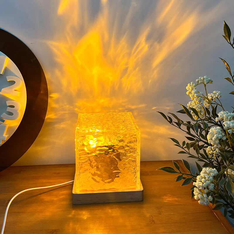 📢📢50% DE RÉDUCTION !!! 🎅Projecteur de nuit à ondes d'eau rotatif dynamique - Image 5