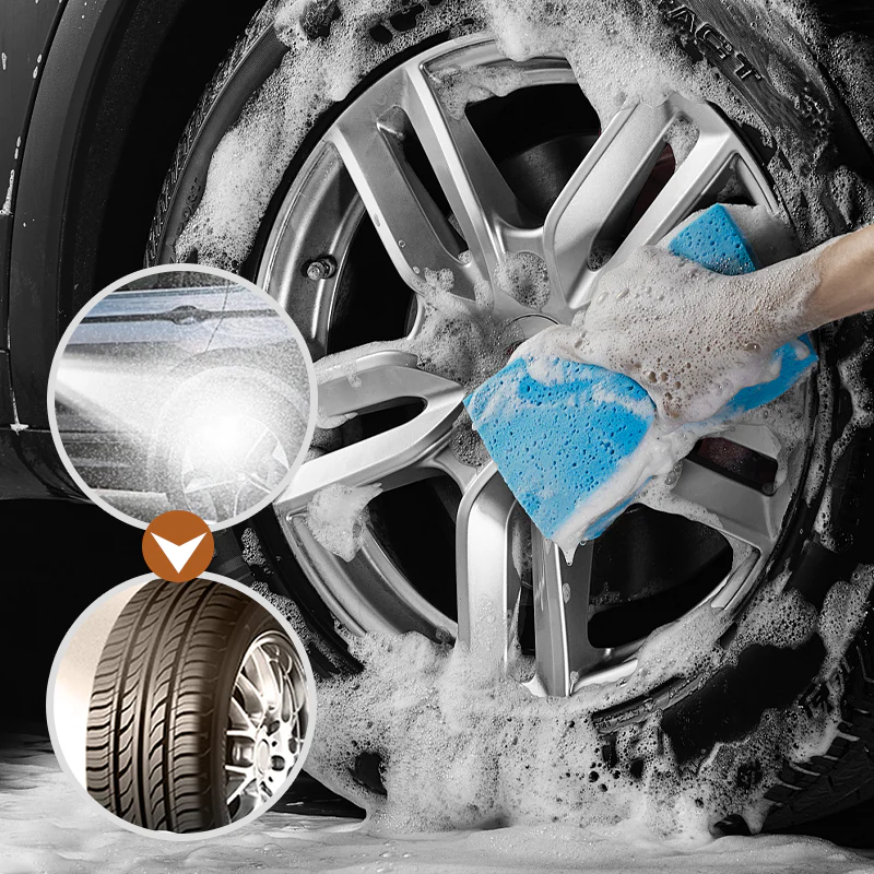 📢Acheter 3 Obtenez 2 Gratuit✨🚗Pulvérisateur puissant pour nettoyer les roues et les pneus - Image 6