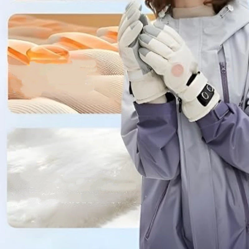 Windproof Non-Slip Electric Heated Gloves - Image 6