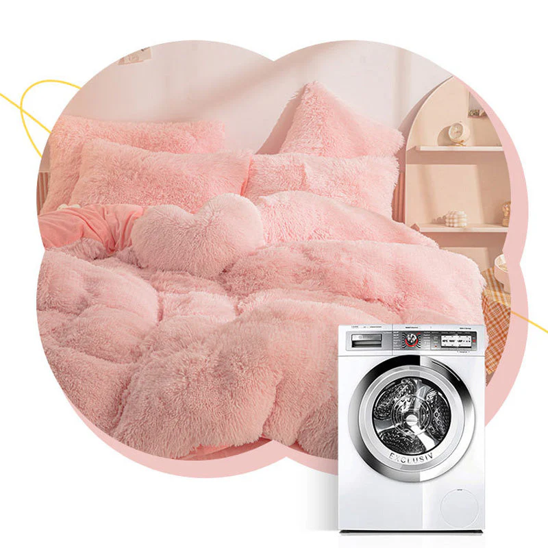 [winter gift]Winter Warm Plush Bedding 4-Piece Set - Image 4