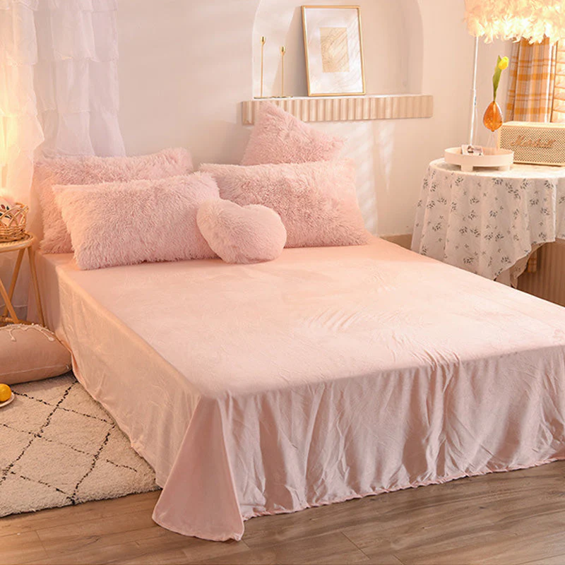 [winter gift]Winter Warm Plush Bedding 4-Piece Set - Image 8