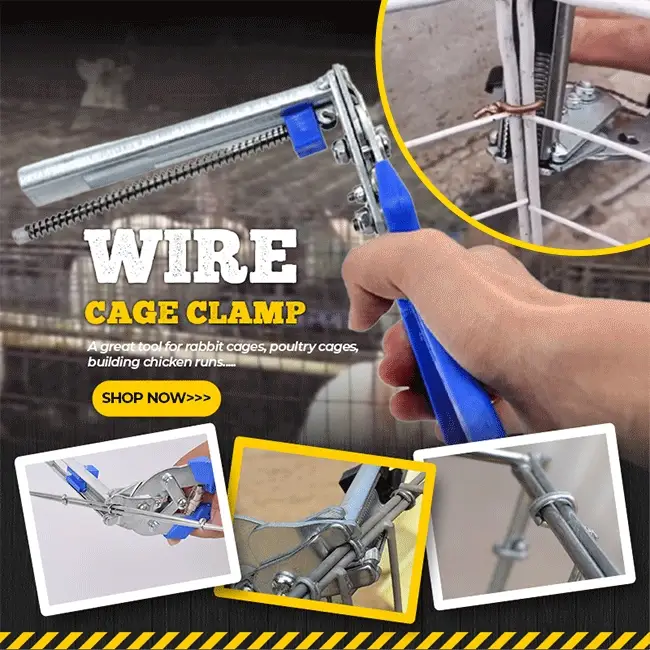 📢📢50 % de réduction !! ⏰ Pince pour cage à fils – Précision, Prise en main confortable & Pour travaux délicats ✨