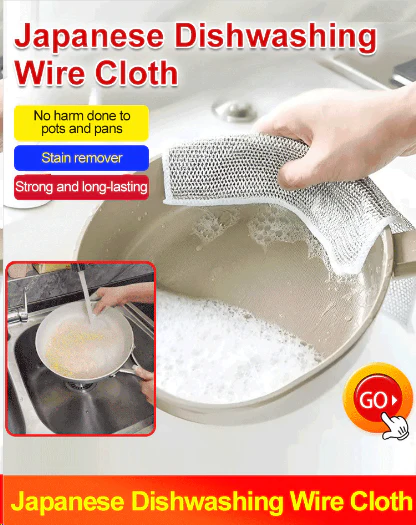 Chiffon anti - adhésif de fil d'huile de nettoyage quotidien multifonctionnel