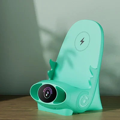 đ„Offre spĂ©ciale du dernier jouđ„Mini-chaise avec chargeur rapide sans fil, support de tĂ©lĂ©phone multifonctionnel - Image 11