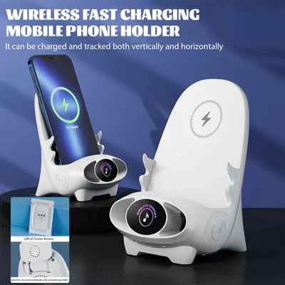 đ„Offre spĂ©ciale du dernier jouđ„Mini-chaise avec chargeur rapide sans fil, support de tĂ©lĂ©phone multifonctionnel - Image 3