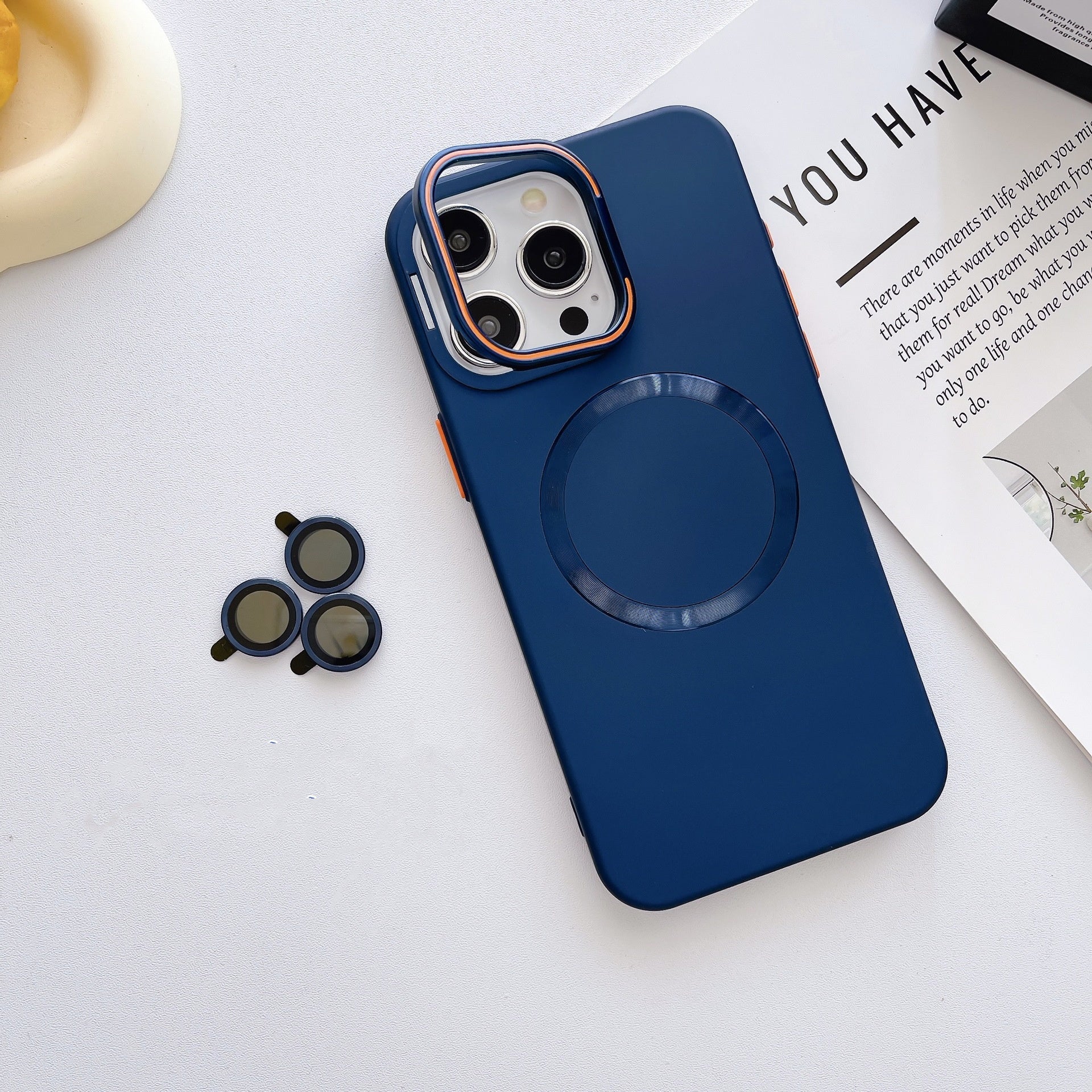 Coque de téléphone rechargeable sans fil avec Membrane lenticulaire - Image 8