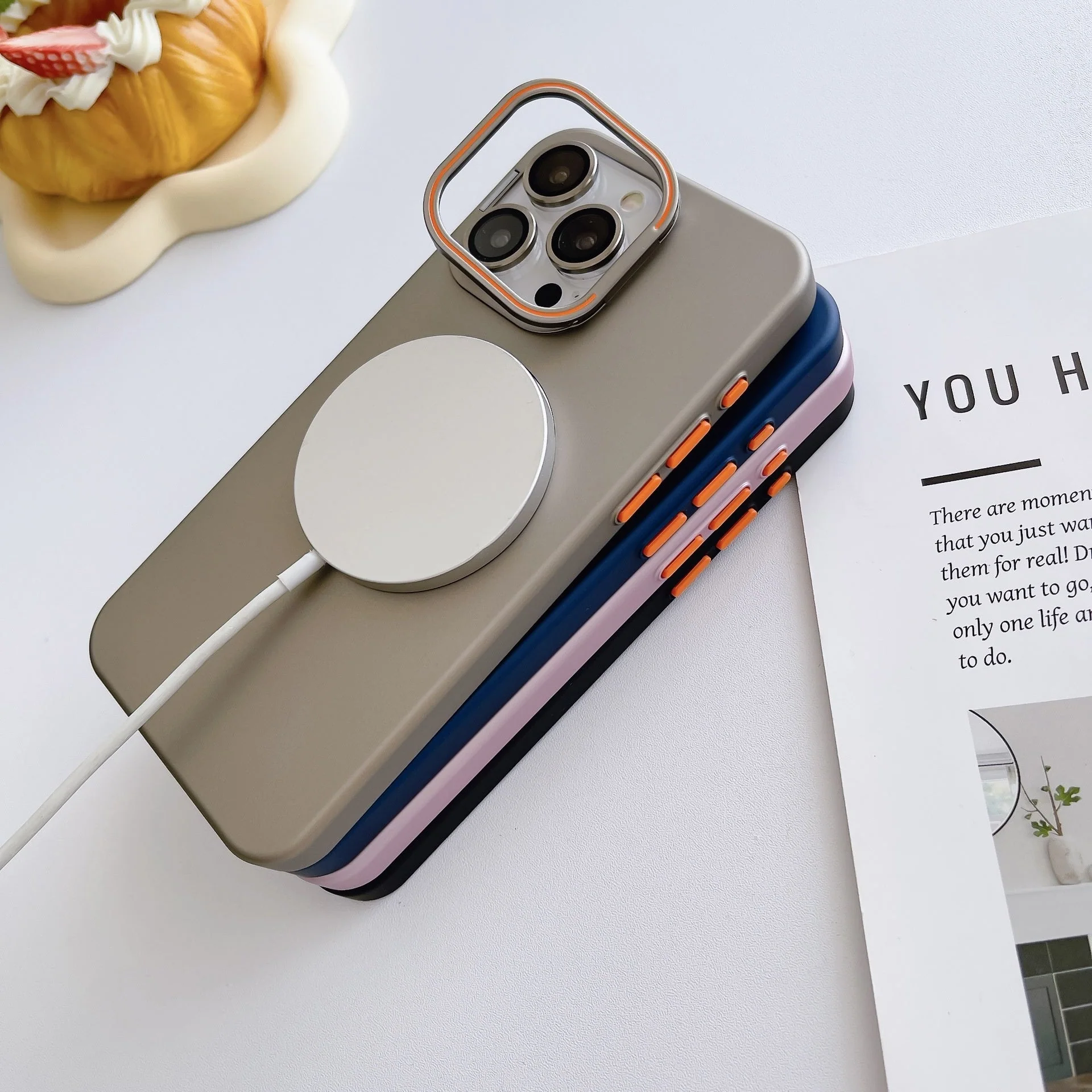 Coque de téléphone rechargeable sans fil avec Membrane lenticulaire - Image 9