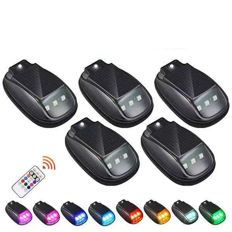 📢📢50 % de réduction !!⏰Éclairage solaire étanche pour toit de voiture avec télécommande🚗🔦 - Image 11