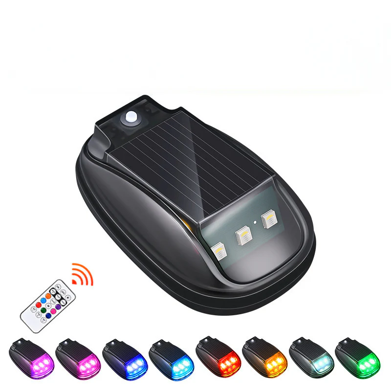 📢📢50 % de réduction !!⏰Éclairage solaire étanche pour toit de voiture avec télécommande🚗🔦 - Image 2